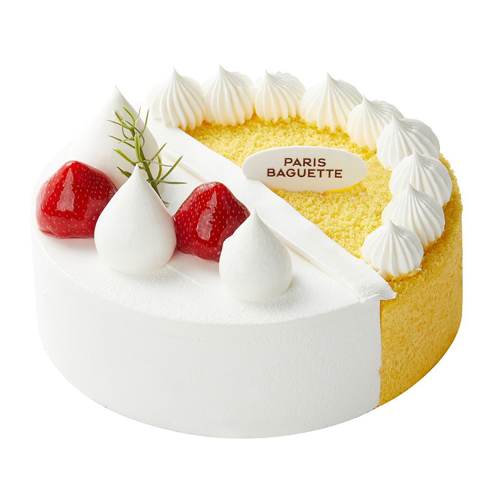 고구마반 생크림반 케이크