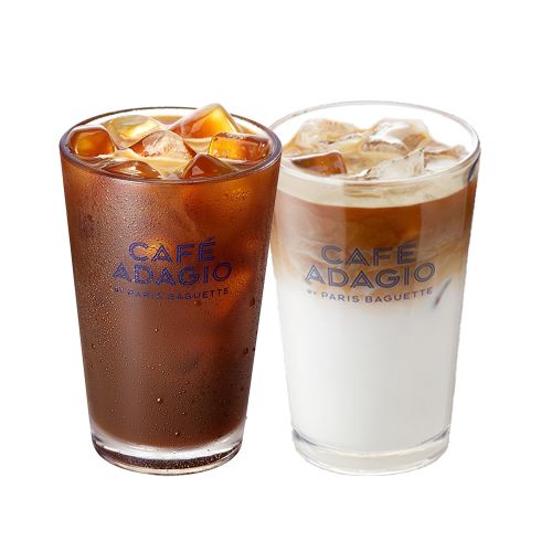 얼죽아 라떼 세트(아이스 아메리카노+아이스 카페라떼)