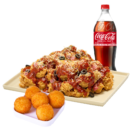 (오리지널/순살)Two 콤비네이션+오리지널치즈볼+콜라1.25L