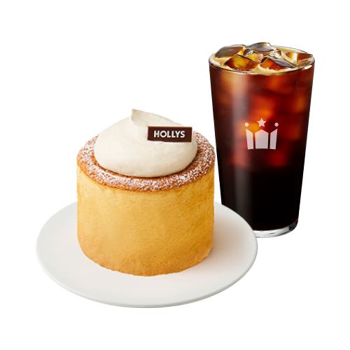 아메리카노 R + 생크림 가득 카스텔라