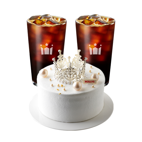 아메리카노 R 2잔 + 티아라 딸기 생크림