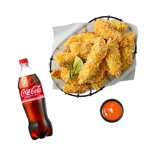 콰삭킹순살+콜라1.25L