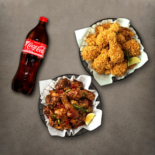 맛초킹+후라이드+콜라1.25L