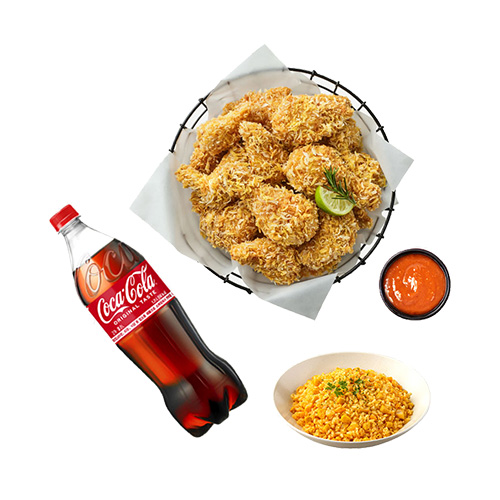 콰삭킹+뿌링클라이스+콜라1.25L