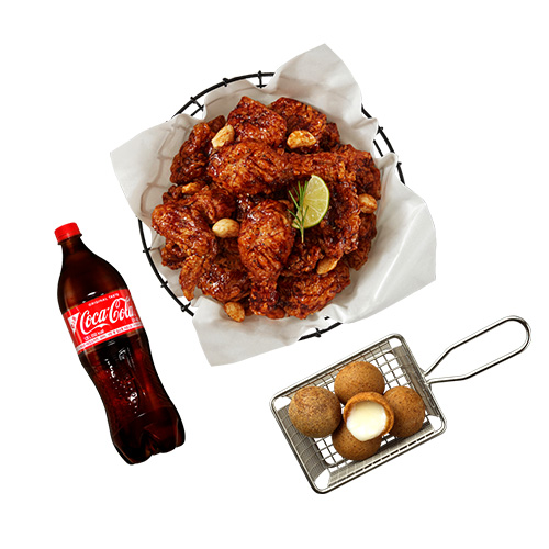 쏘마치+치즈볼+콜라1.25L
