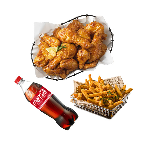 골드킹콤보+뿌링감자+콜라1.25L