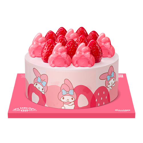 마이멜로디와 더 듬뿍 딸기