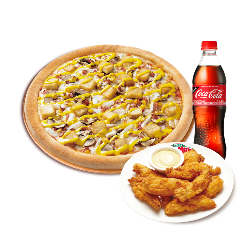 오리지널 아이리쉬 포테이토(L)+치킨 스트립+코카-콜라500ml