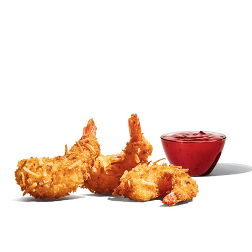 코코넛쉬림프3조각+칠리소스