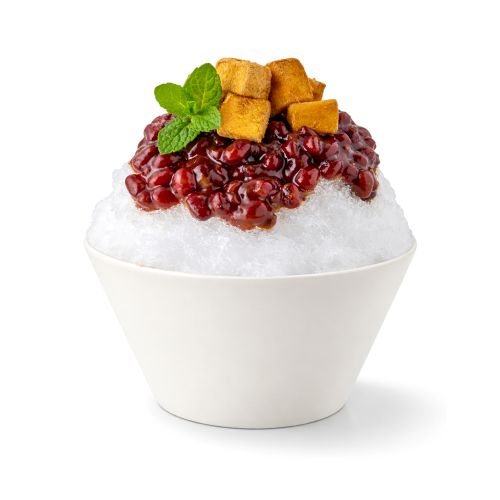 팥이 통통 팥빙수