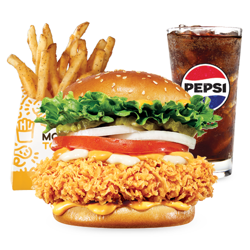 와우스모크디럭스버거 세트