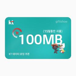 데이터 로밍 100MB