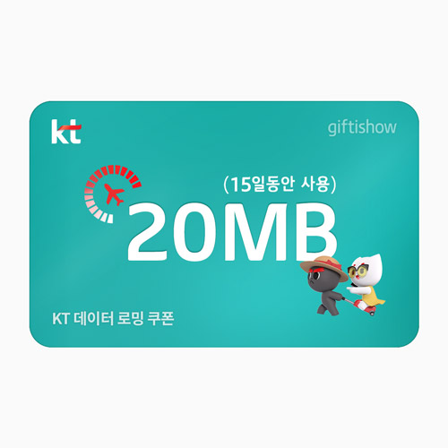 데이터 로밍 20MB