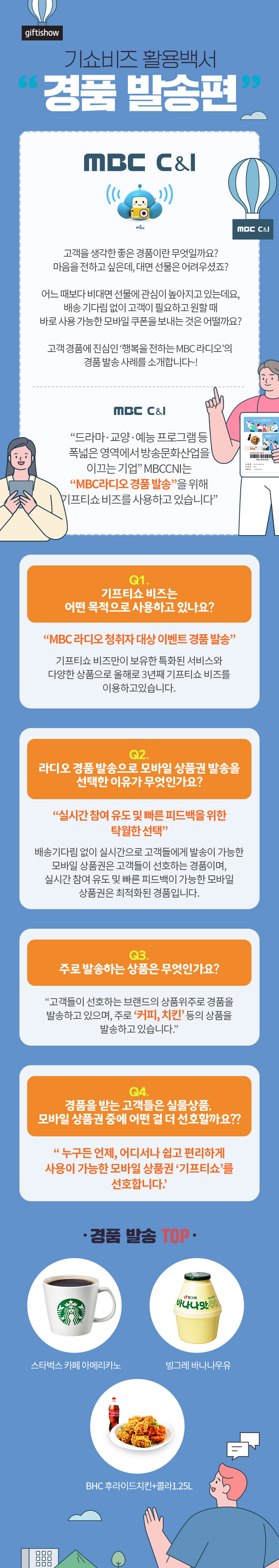 기프티쇼 비즈 활용백서 "경품발송편"