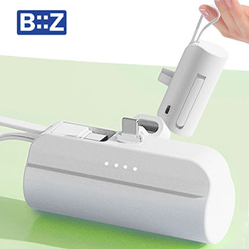 비즈 2in1 도킹 보조배터리 5000mAh P10 이미지
