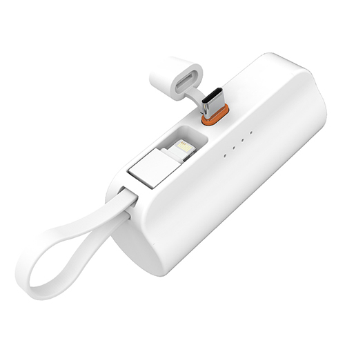 애니클리어 휴대용 도킹형 듀얼 미니 고속 보조배터리 PD-20W 5000mAh 이미지