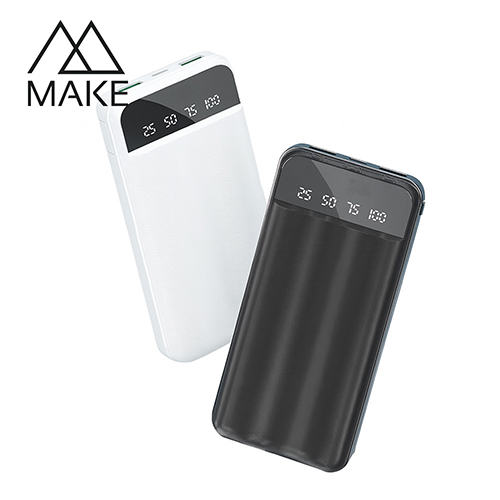 메이크 make 거치가능 대용량 LCD 보조배터리 20000mAh 이미지
