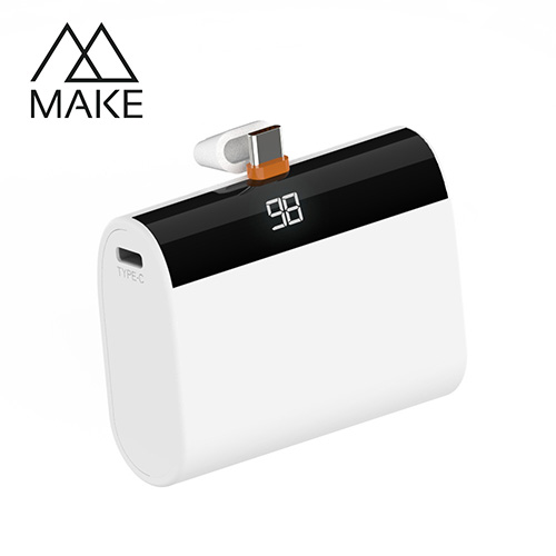 메이크 make LCD 20W 고속 도킹 보조배터리 10000mAh 이미지