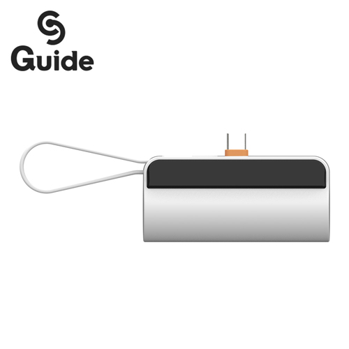 Guide 가이드 케이블 일체형 LCD 20W 고속 도킹 보조배터리 5000mAh  이미지