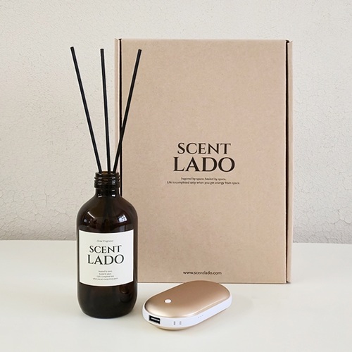 센트라도 디퓨저 200ml+젯스 휴대용 손난로 보조배터리 세트 이미지