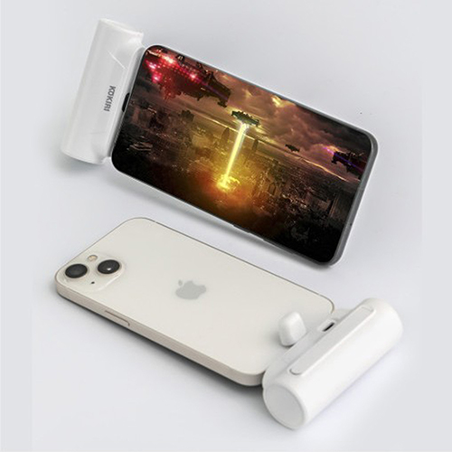 코끼리 BM5000 베이직 도킹형 보조배터리 5000mAh 갤럭시 아이폰 이미지