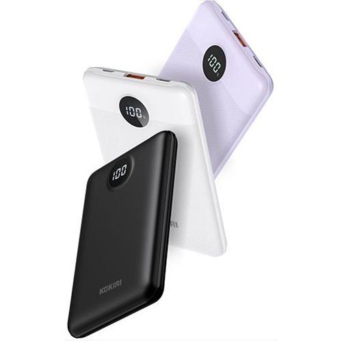 코끼리 미니 고속충전 LCD 잔량표시 보조배터리 10000mAh 이미지