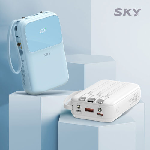 스카이 필 U10PD 빌트인 케이블 LED 고속 충전 보조배터리 10,000mAh 이미지
