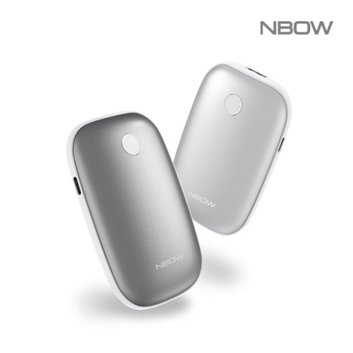 엔보우 충전식 손난로 보조배터리 5,000mAh 핸드워머 핫스톤 [DB] 이미지