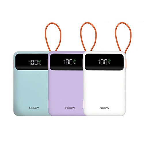 엔보우 PD 20000mAh 케이블일체형 보조배터리 P20 이미지