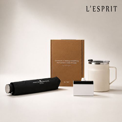 레스쁘리 고급 세트 KK(도킹형 고속 보조배터리+어반스텐머그475ml+메종프랑세즈 양우산) 이미지