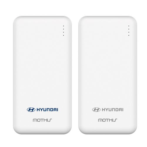 모디스 슬림듀얼 보조배터리 10000mAh(C타입 케이블+8핀젠더) 이미지