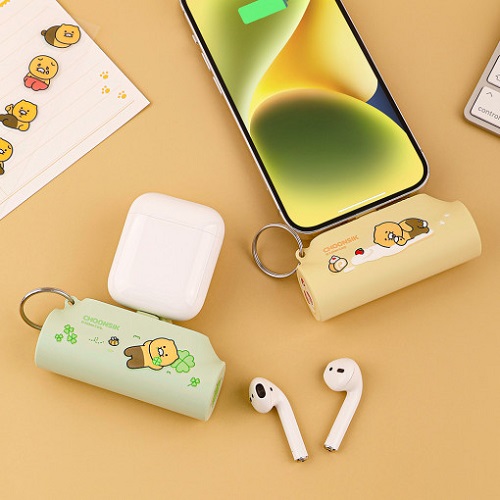 춘식이 도킹형 보조배터리 5000mAh (C타입/8핀) 1P 이미지