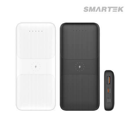 스마텍 PD 20W 10000mAh 퀵 차징 유무선 고속 충전 보조배터리 STPB-WB1 이미지