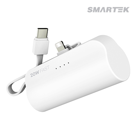 스마텍 2WAY 20W 고속 충전 일체형 보조배터리 5000mAh STPB-DB20 Plus 이미지