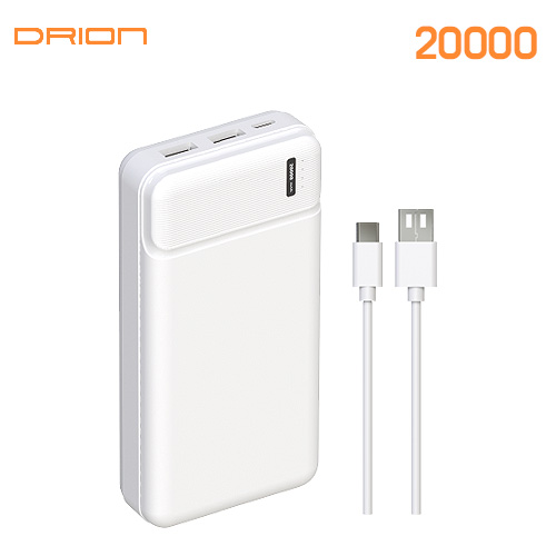 드리온 3포트 보조배터리 20000mAh 이미지