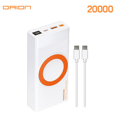 드리온 LCD 고속무선보조배터리 20000mAh 이미지