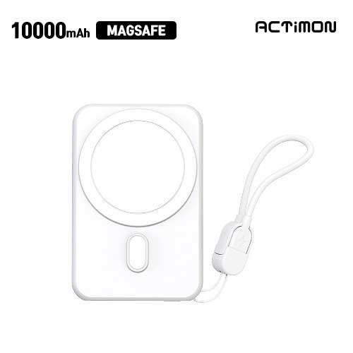 엑티몬 숏 스트랩 맥세이프 보조배터리10000mAh 이미지