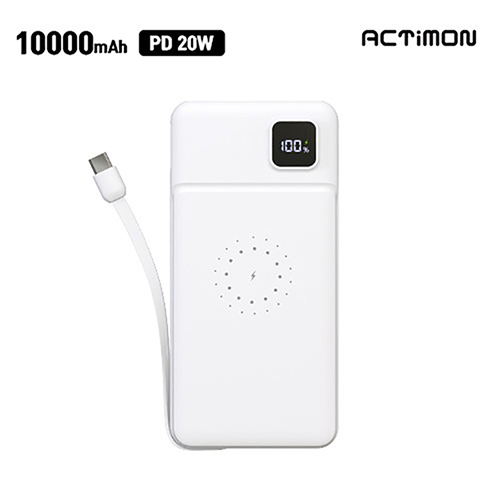 엑티몬 LCD PD20W 무충15W보조배터리10000mAh 이미지