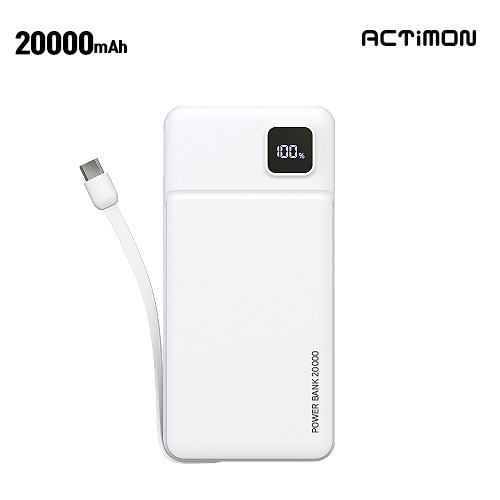 엑티몬LCD보조배터리20000mAh 이미지