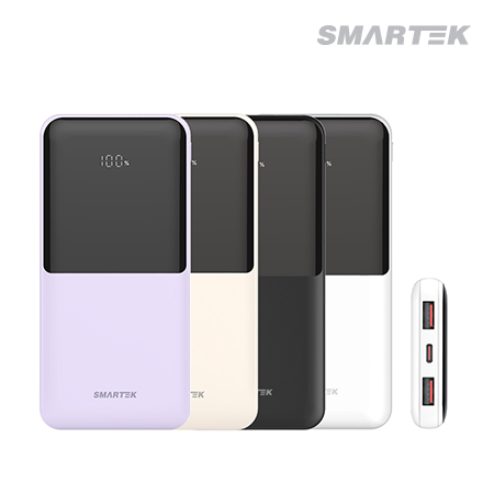 스마텍 PD 20W 10000mAh 3포트 고속 충전 보조배터리 STPB-QB1  이미지