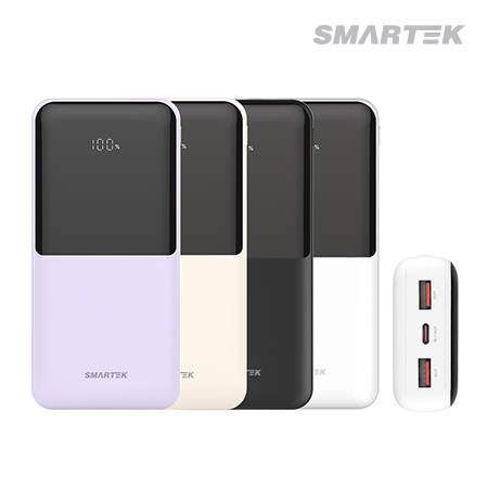 스마텍 20W 20000mAh 3포트 고속 충전 보조배터리 STPB-QB2 이미지