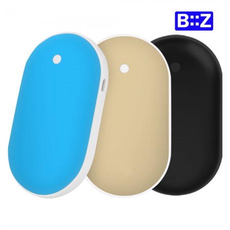 비즈 조약돌 손난로 보조 배터리 5000mAh 파우치증정 BZ-HW50 이미지