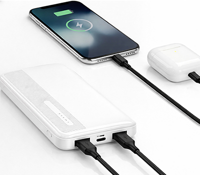 뉴에이커 슬림듀얼 휴대용 보조배터리10000mAh 이미지
